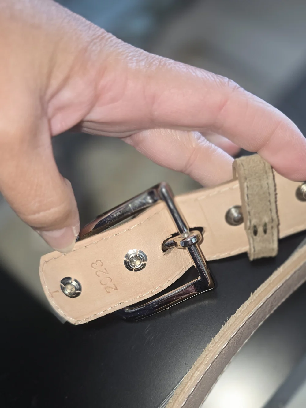 Tan Soft Leather Belt